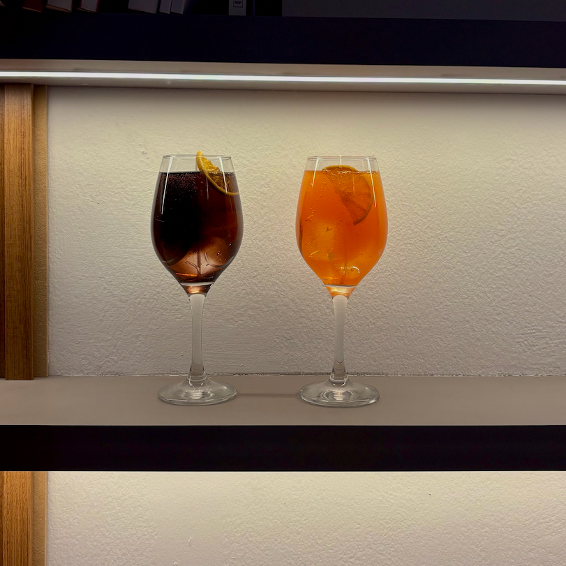 Vela decorativa Aperol