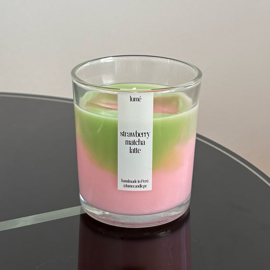 Vela Iced Strawberry Matcha Latte