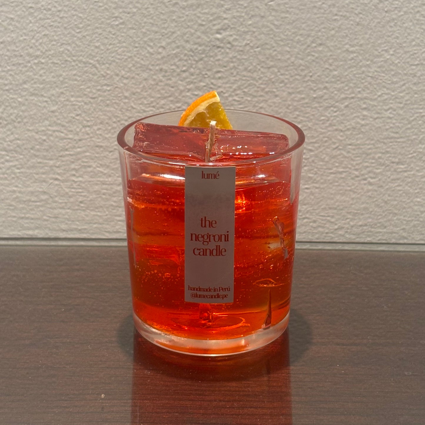 Vela decorativa Negroni
