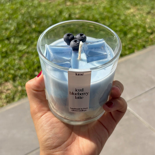 Vela Iced Blueberry Latte