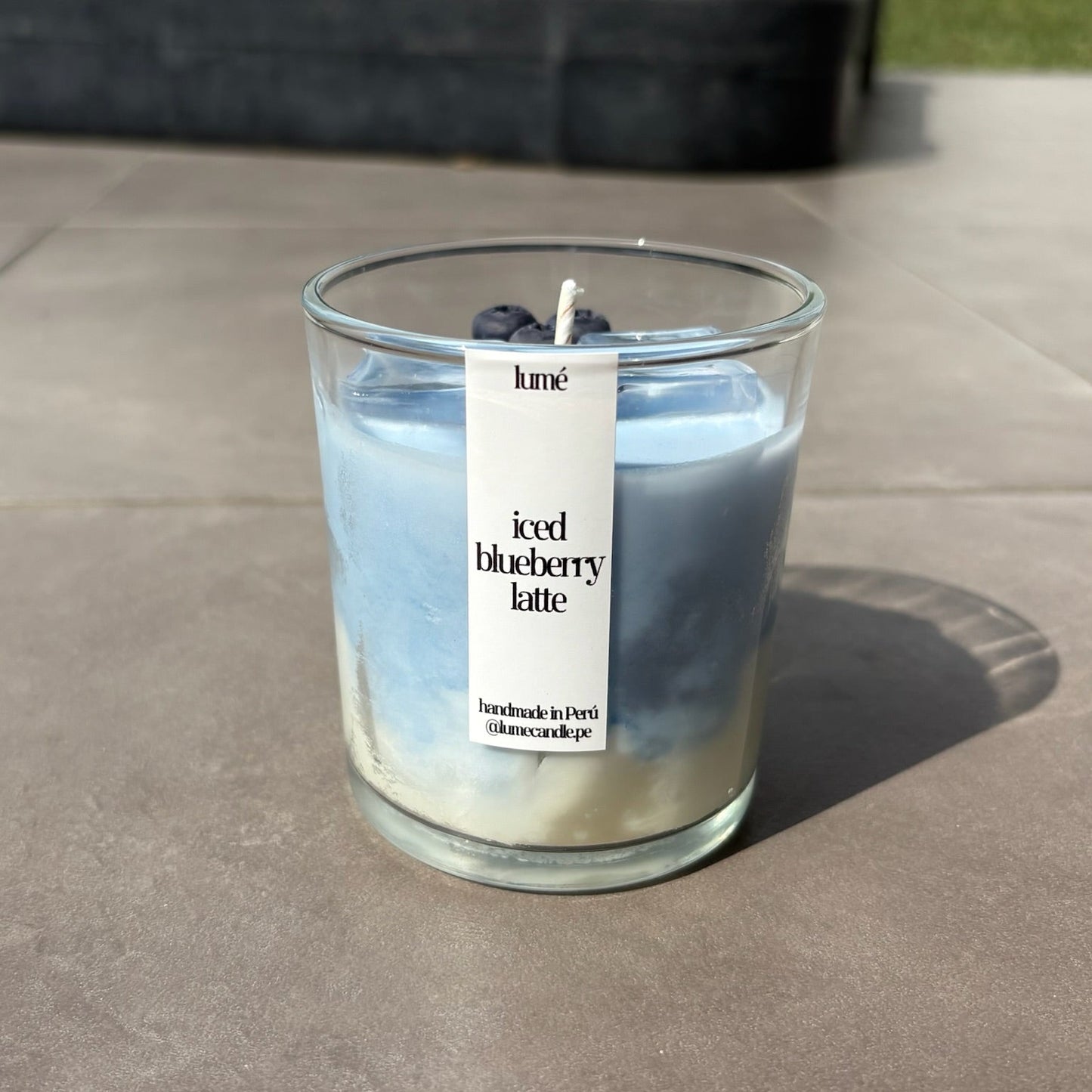 Vela Iced Blueberry Latte