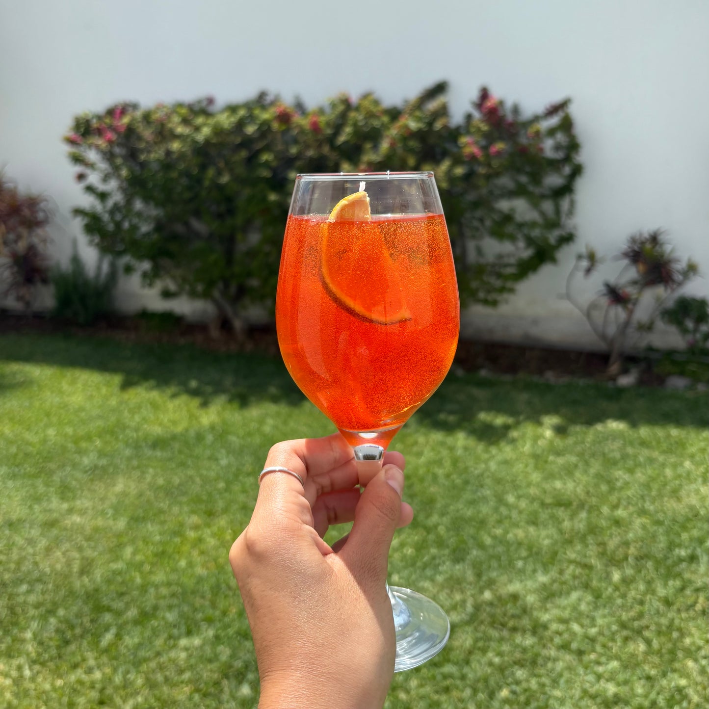 Vela decorativa Aperol