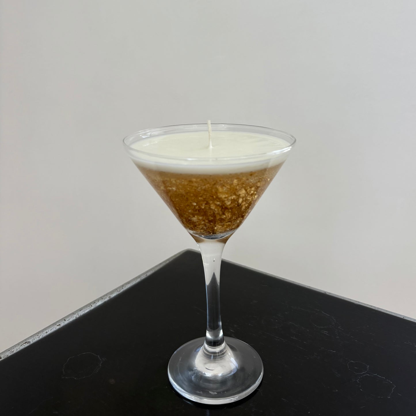 Vela decorativa Champagne