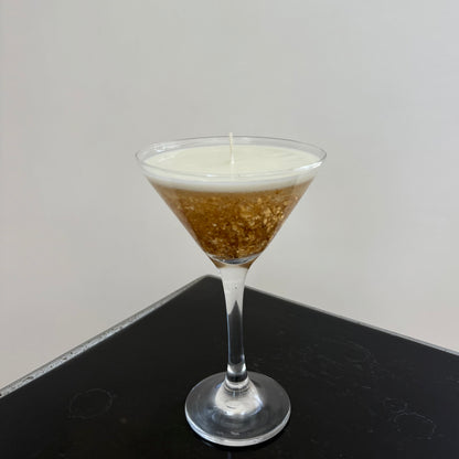 Vela decorativa Champagne