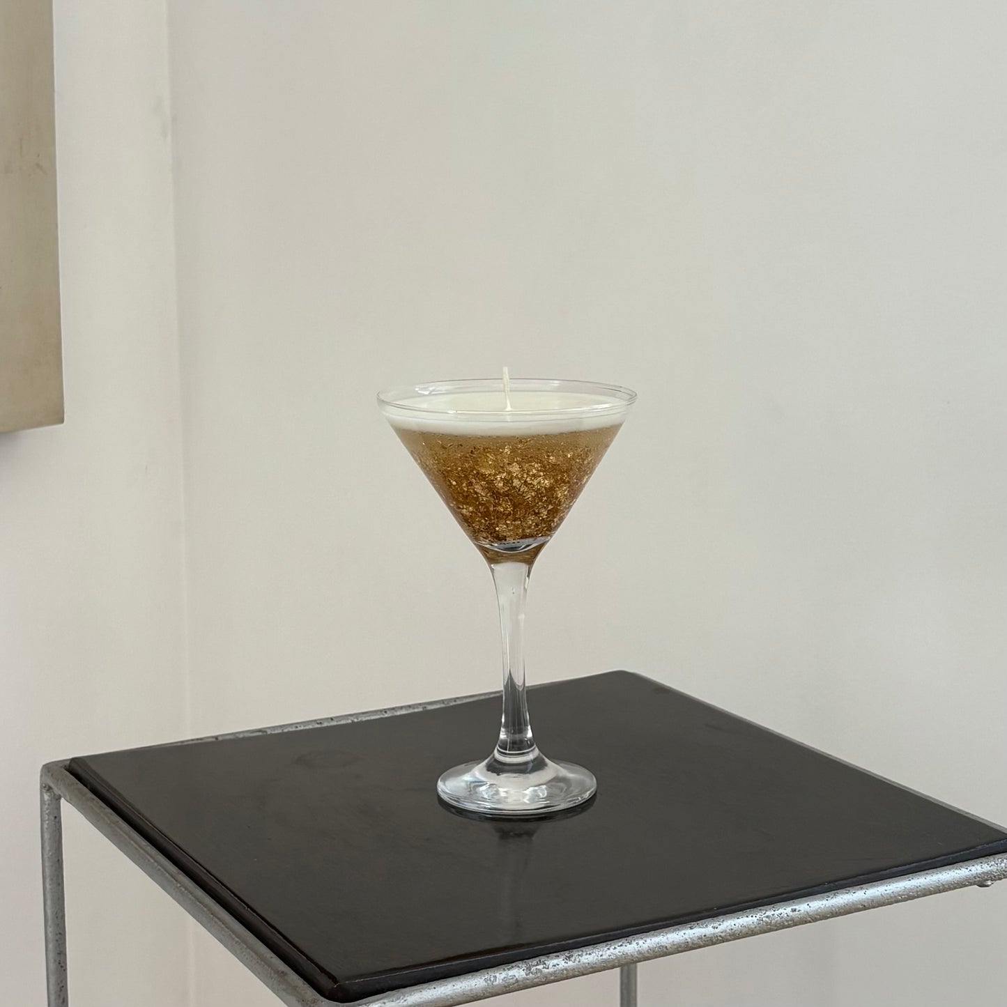 Vela decorativa Champagne