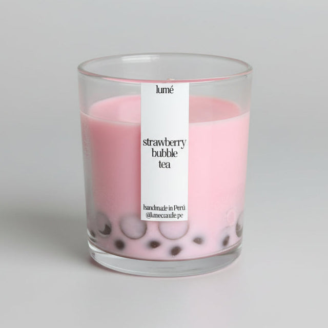 Vela Strawberry Boba Tea