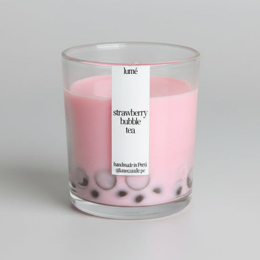 Vela Strawberry Boba Tea