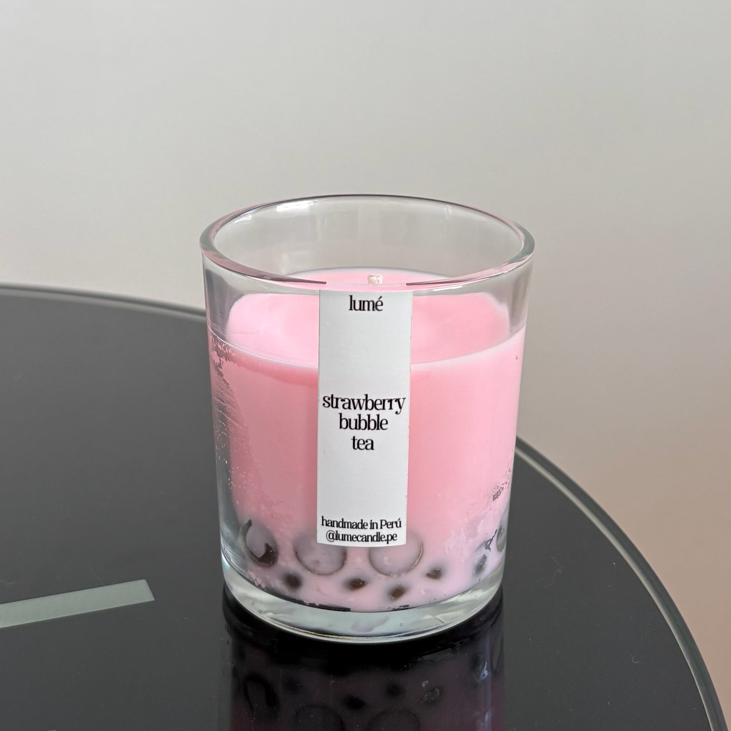 Vela Strawberry Boba Tea