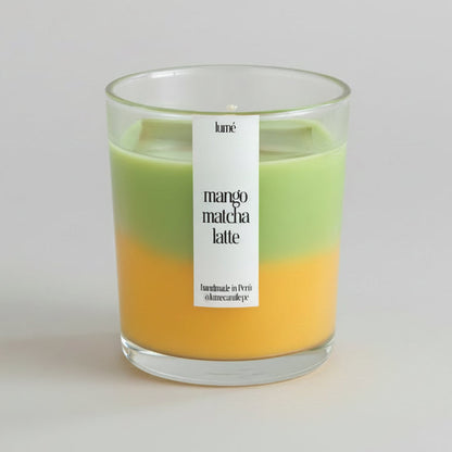 Vela Iced Mango Matcha Latte