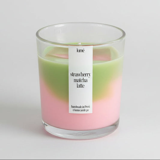 Vela Iced Strawberry Matcha Latte