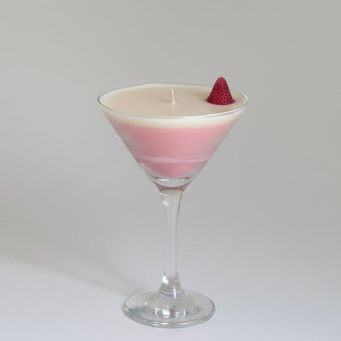 Pink Martini Candle