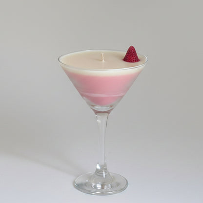 Pink Martini Candle