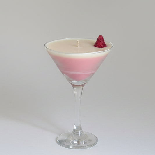 Pink Martini Candle