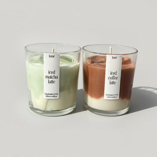 Pack Vela Iced Coffee Latte + vela a elección