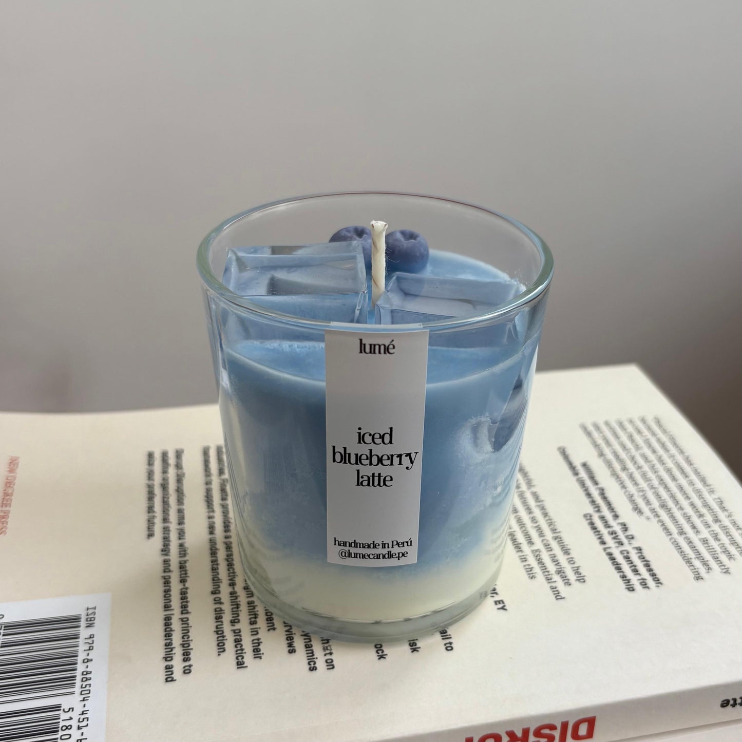 Vela Iced Blueberry Latte