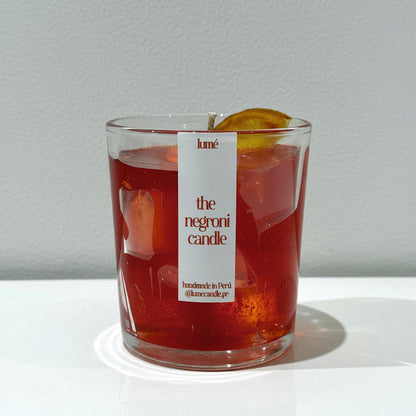 Vela decorativa Negroni